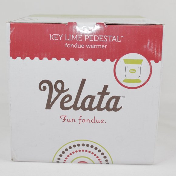 Scentsy Key Lime Pedestal Fun Fondue Warmer 2012 Complete in Box - Picture 6 of 10